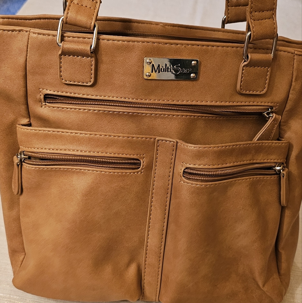 MultiSac Camel TAN Shoulder Bag